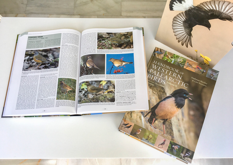 Handbook of the Western Palearctic Birds: Unboxing