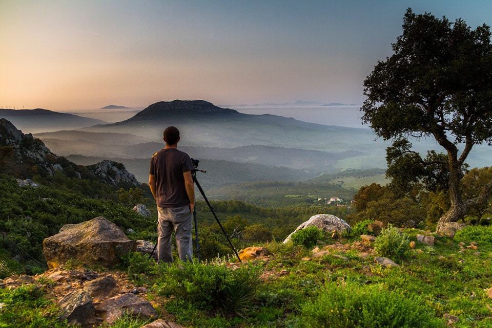 Sierra de La Plata landscape, Strait of Gibraltar. Photography by Yeray Seminario, Birding The Strait.